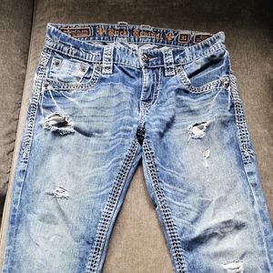 Mens Rock Revival jeans
